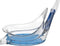 Speedo Futura Classic - Zwembril - Lekvrije pasvorm 100% UV-bescherming - Clear/Blauw