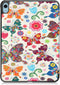 Lunso - Geschikt voor iPad 10 (2022) - Tri-Fold Bookcase hoes - Vlinders