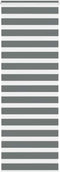 vidaXL - Zebra - rolgordijn - 70x230 - cm - stofbreedte - 65,9 - cm - donkergrijs