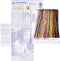 Thea Gouverneur - Borduurpakket met telpatroon - 1087A - Voorgesorteerde DMC Garens - Voorjaarsbollen - Aida - 38 cm x 108 cm - DIY Kit