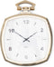 Riviera Maison Wandklok - RM Glen Moray - Zilver - 1 Stuks