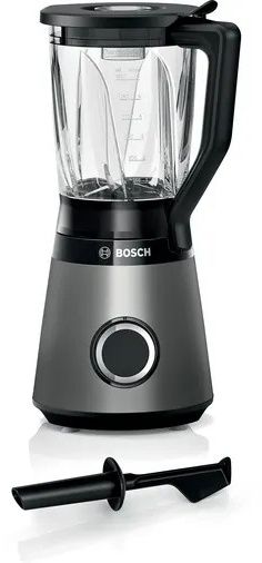 Bosch MMB6172SN - Blender - 1,5l Glas kom 1200W 2 snelheden - RVS Zwart