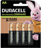 Duracell Recharge Ultra AA - Oplaadbare batterijen 2500 mAh - 4 stuks