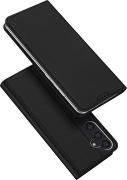 Dux Ducis - Geschikt voor Samsung Galaxy S24 - Slim bookcase hoesje - Zwart