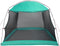 vidaXL - Camping - Muggennet - met - Deur - Groen - 4-Persoons - Waterdicht