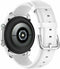 By Qubix 22mm - Leren horlogebandje - Gespsluiting - Wit
