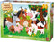 King - Kinderpuzzel Farm Animals - 12 stukjes - Multicolor