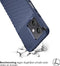 iMoshion Hoesje Geschikt voor Xiaomi Poco X5 5G Hoesje Siliconen - iMoshion Thunder Backcover - Donkerblauw