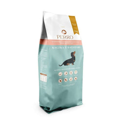 Voer PERRO Duck with sweet potatoes Small breeds Eend 3 Kg Volwassen 3,5 kg