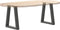 vidaXL - Eettafelpoten - 2 - st - V-vormig - 28x(42-43,3) - cm - staal - antraciet