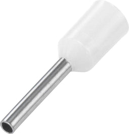 TRU COMPONENTS 1572428 Adereindhulzen 0.50 mm² Deels geïsoleerd Wit 100 stuk(s)