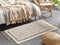 BITLIS - Vloerkleed - Beige - 80 x 150 cm - Katoen