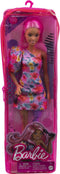 Barbie Fashionistas - Gebloemde jurk met prothese - Barbiepop
