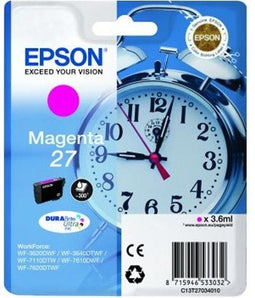 Epson C13T27034022 - Inktcartridge - Magenta - 3,6ml