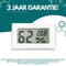 Ease Electronicz Hygrometer - Weerstation - Luchtvochtigheidsmeter - Thermometer - Inclusief 2x LR44 batterijen
