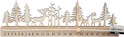Creativ Company Houten Advent Kalender 40x3,6x12 cm