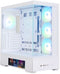 Zalman P40 DS - ATX Semi-toren doos - LCD aanraakscherm - Wit