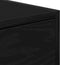 vidaXL - TV-meubel - Zwart - Eiken - 100x31x25,5 - cm - Bewerkt - Hout