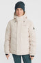 O'Neill Z.E.N. Puffer Hybrid - Ski jas dames - 20K waterdicht - Beige - maat M