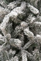 Black Box Trees Snowdon - Kunstkerstboom - H215 x Ø127 cm - Groen frosted