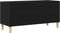vidaXL - Plankenkast - in - Zwart - Eiken - 100x38x48 - cm - van - Geengineerd - Hout
