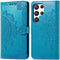 iMoshion Hoesje Geschikt voor Samsung Galaxy S23 Ultra Hoesje Met Pasjeshouder - iMoshion Mandala Bookcase - Turquoise