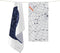 Set van 2 theedoeken Cosmos | Blanc