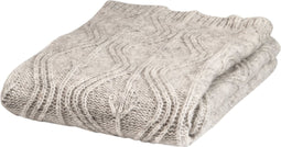 WOOOD Dali Plaid - Wol - Grijs Melange - 130x170x1