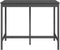 vidaXL - Bartafel - 140x80x110 - cm - massief - grenenhout - grijs