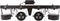 HQ-Power COMPACTE DJ-LICHTSET MET LASER - 2 LED-PAR + 2 DERBY