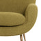 Light & Living Fauteuil Vinstra - Bouclé - Groen