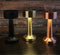 Luxus Draadloze Tafellamp Oplaadbaar - Sara - Rosé - 21cm - Decoratieve tafellamp - Tafellamp slaapkamer - Bureaulamp - LED - Touch - Dimbaar - Draadloos - Oplaadbaar