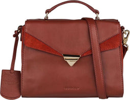 BURKELY Secret Sage - Citybag - Verstelbaar schouderhengsel - Henna Rood