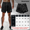 MW® Sportbroek Heren - Fitnessbroek - Quick-Dry - Zwart L