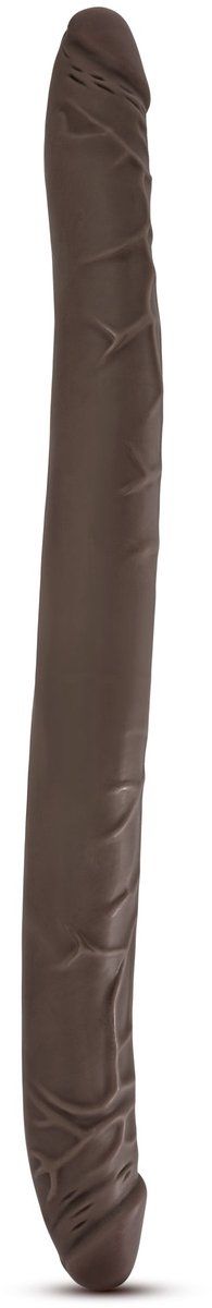 Dr. Skin - Realistische Dubbele Dildo 40 cm - Chocolate