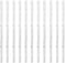 vidaXL - Gaashek - met - palen - 25x1,25 - m - gegalvaniseerd - staal - zilverkleurig