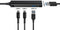 Conceptronic HUBBIES12B - USB Hub - 4 poorten USB 3.2 en USB-C - Zwart