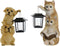 Decoratief tuinfiguur Home ESPRIT Hars 17,5 x 14 x 24 cm (2 Stuks)