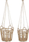 Mica Decorations Arielli Manden - H19xØ21 cm - Bruin - Set van 2