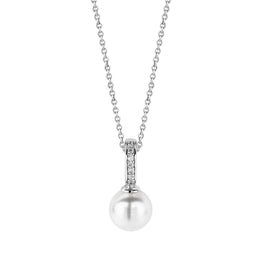 TI SENTO Dames Hanger - 925 zilver - Wit parel - 6760PW