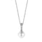 TI SENTO Dames Hanger - 925 zilver - Wit parel - 6760PW
