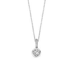 TI SENTO Hanger - 925 zilver - Zirconia wit - 6739ZI