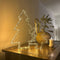 Anna's Collection - Metal 36 cmx7 cm 3D Tree Black With 300Led Clas...