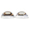 Presse-papier DKD Home Decor Kristal (2 Stuks)