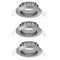 Paulmann 2Easy Spot-Set - 3 Inbouwspots - IP44 Spatwaterdicht - Wit (set van 3)