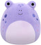 Squishmallows Nahomy - Pluche Lavendel Kikker 30cm - Superzacht