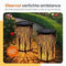 Goliving Solar Tafellamp Oasis - Buitenlamp - Automatische aan/uit functie - Zwart (2 stuks)