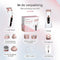 Beeperfect® 7-in-1 Ladyshaver - Epilator - Waterdicht - Oplaadbaar - Wit/Rose Gold