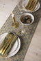 Laura Ashley Kitchen Linen Collectables Tafelloper - Oil Geel - Dubbelzijdig Daniela - 40x150cm