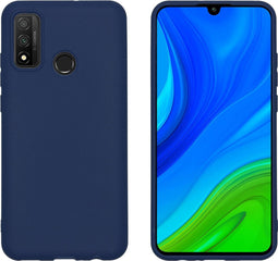 iMoshion Hoesje Geschikt voor Huawei P Smart (2020) Hoesje Siliconen - iMoshion Color Backcover - Donkerblauw